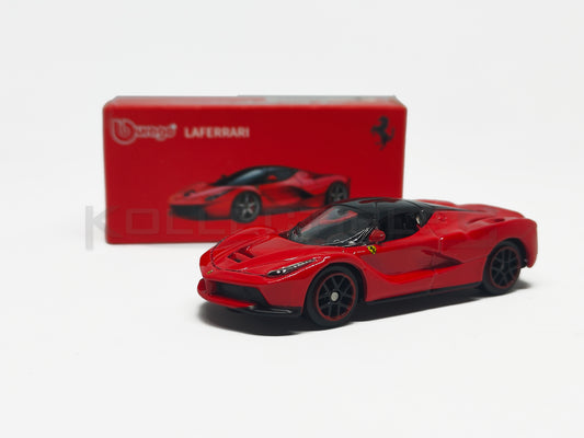 Laferrari Red 1:64 scale model car - Bburago