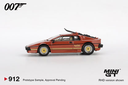 Lotus Esprit Turbo Copper Fire Metallic "For Your Eyes Only" 1:64 scale model car - Mini GT