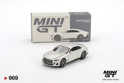 Bentley Batur Bonneville Pearl 1:64 Mini GT - with box