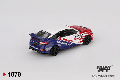 Honda Civic TYPE R 2024 Pace Car HRC 1:64 scale model car - Mini GT