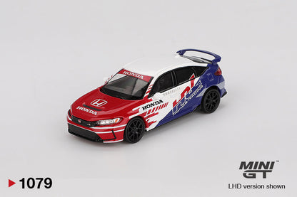 Honda Civic TYPE R 2024 Pace Car HRC 1:64 scale model car - Mini GT