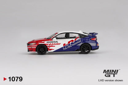 Honda Civic TYPE R 2024 Pace Car HRC 1:64 scale model car - Mini GT