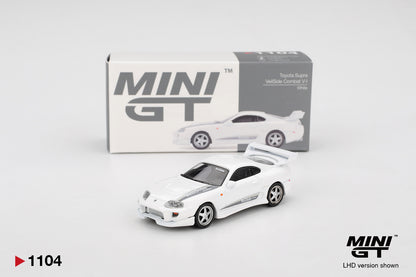 Toyota Supra VeilSide Combat V-I White 1:64 Mini GT - with box