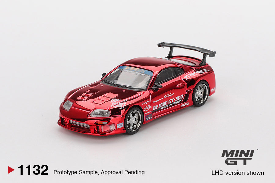 Toyota Supra A80 Top Secret GT-300 Red Chrome