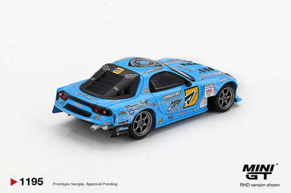 Mazda RX-7 RE-Amemiya 2025 D1GP 1:64 Mini GT - rear