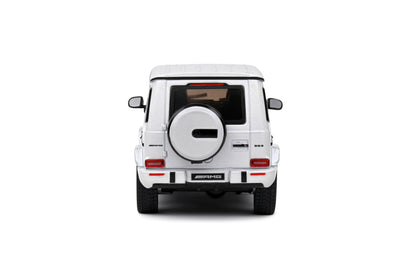 Back of MERCEDES AMG G63 – Diamand White – 2022 1:43 scale model car - Solido