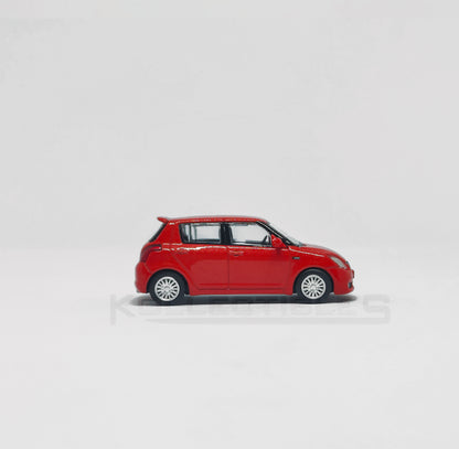 Suzuki Swift Gen-1 Red 1:64 scale model car - Xcartoys x Poprace