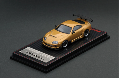 perspective view of front and side of Ignition model 1:64 Toyota Supra (JZA80) RZ