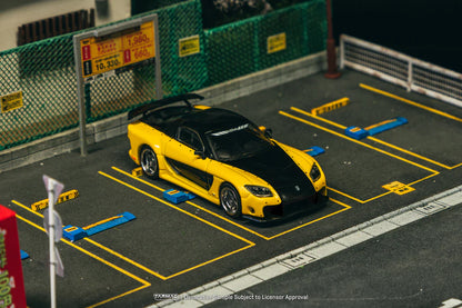 Mazda RX-7 Veilside Fortune7 1:64 scale model car - Tarmac works