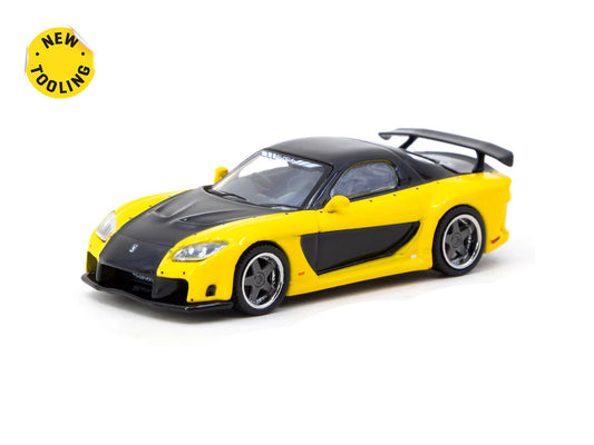 Mazda RX-7 Veilside Fortune7 1:64 scale model car - Tarmac works