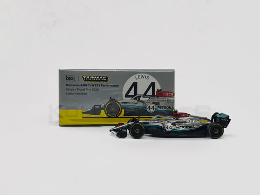 Mercedes Benz - AMG F1 W13E Performance Belgian Grand Prix 2022 1:64 scale model car by Tarmac Works