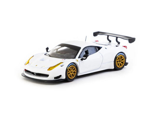 Ferrari 458 Italia GT3 White 1:64 scale model car - Tarmac works
