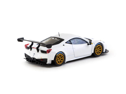 Ferrari 458 Italia GT3 White 1:64 scale model car - Tarmac works
