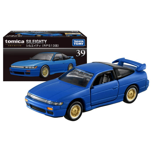 Nissan Sileighty Blue 1:64 scale model car - Tomica Premium