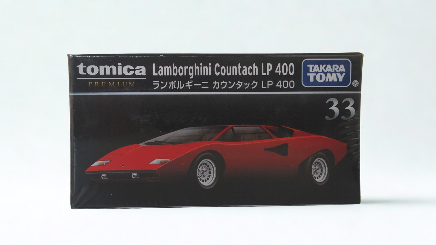 Lamborghini Countach LP400 1:64 scale model car - Tomica Premium