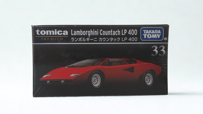 Lamborghini Countach LP400 1:64 scale model car - Tomica Premium