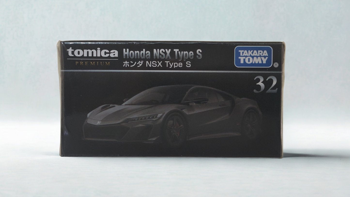 Honda NSX Type S Grey 1:64 scale model car - Tomica Premium