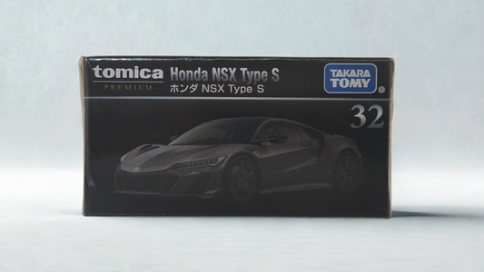 Honda NSX Type S Grey 1:64 scale model car - Tomica Premium