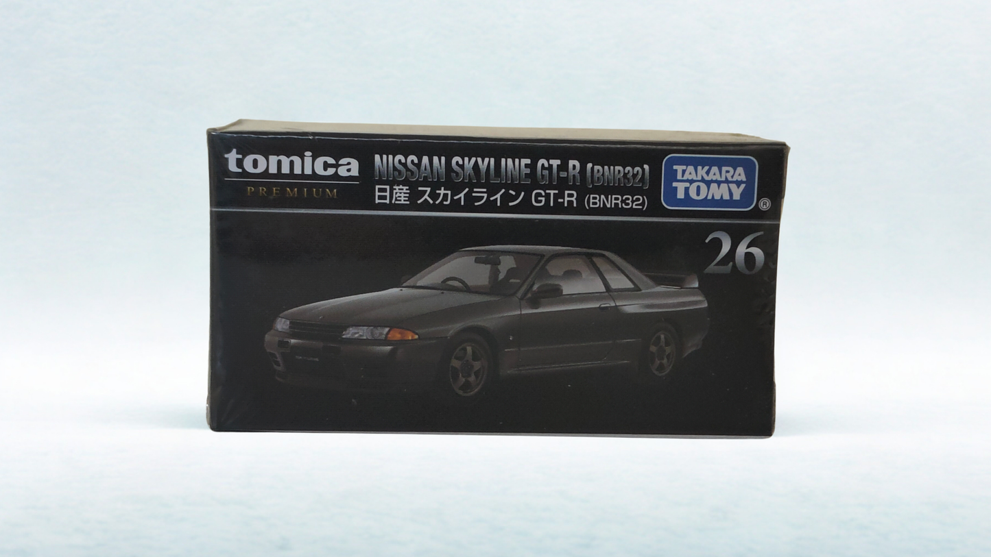 Nissan Skyline GT-R Type BNR32 1:64 Scale Model Car – Tomica Premium (Product Code: 108924)