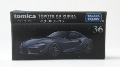 Toyota GR Supra 1:64 Scale model car - Tomica Premium (TP36)