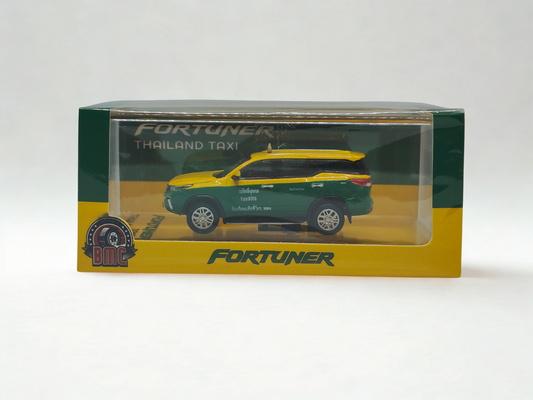 SIDE VIEW Toyota Fortuner 2018 Thai Taxi (RHD) 1:64 scale model car - BM creations