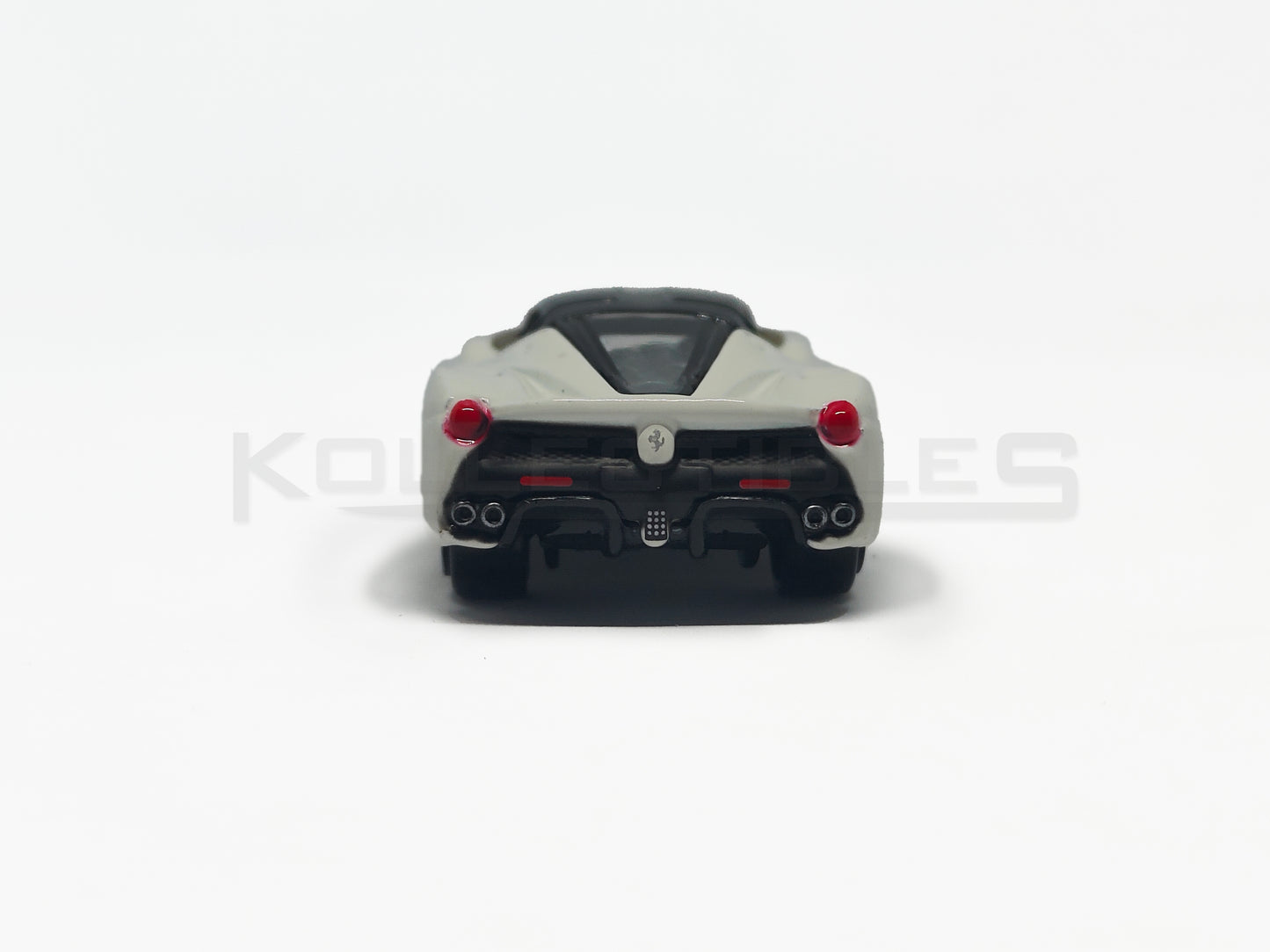Ferrari Laferrai White 1:64 scale model car - Bburago