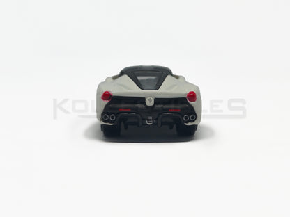 Ferrari Laferrai White 1:64 scale model car - Bburago
