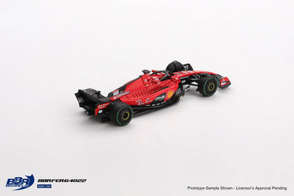 Ferrari SF-23 #16 C. Leclerc 2023 Monaco GP 1:64 scale model car - rear view