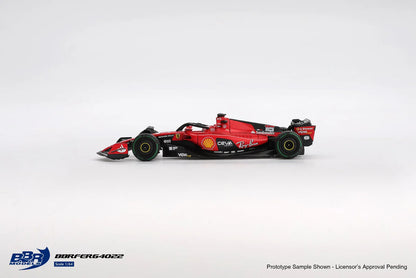 Ferrari SF-23 #16 C. Leclerc 2023 Monaco GP 1:64 scale model car - top view