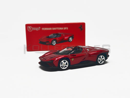 Ferrari Daytona SP3 Red 1:64 scale model car - Bburago