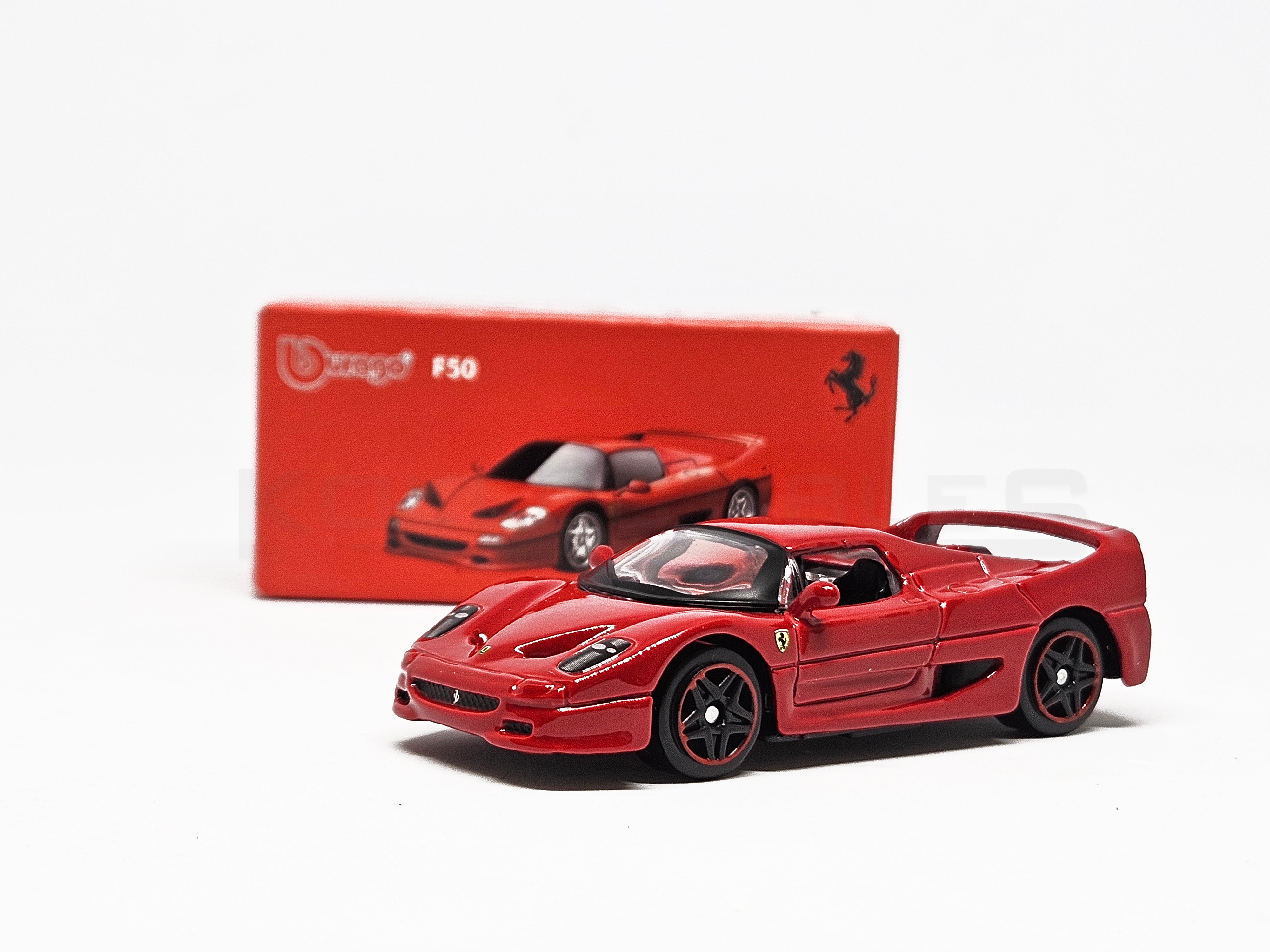 Buy Ferrari F50 Red 1:64 scale model car - Bburago – Kollectibles