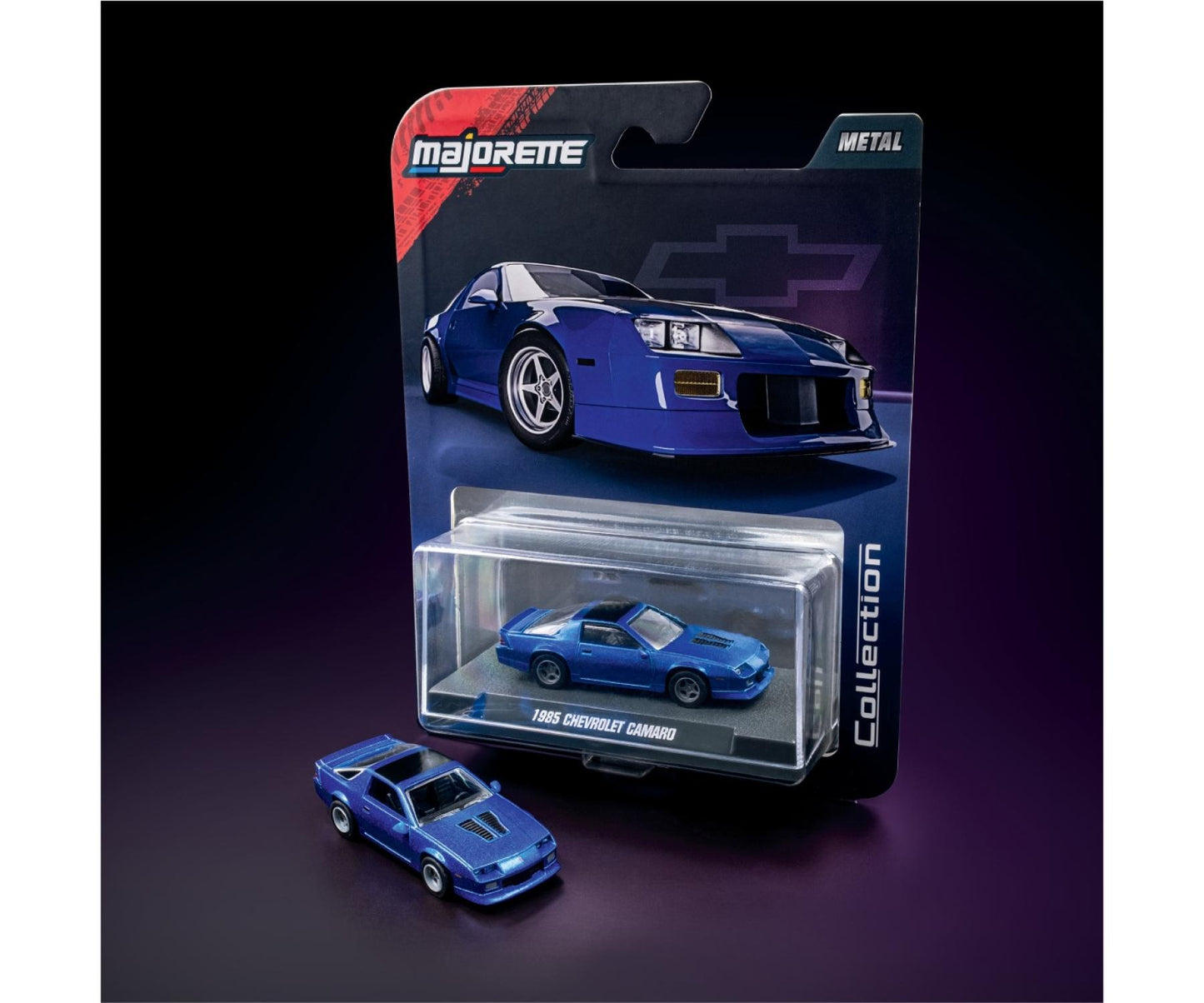 Blister and car of 1975 Porsche 930 Turbo Silver 1:64 Scale Model Car – Majorette Premium (Product Code: 8505001004)