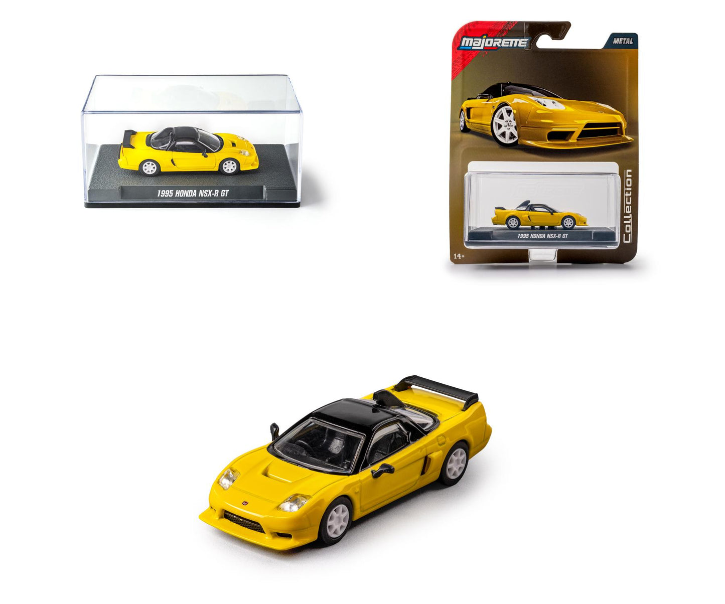 1995 Honda NSX-R GT 1:64 scale model car - Majorette