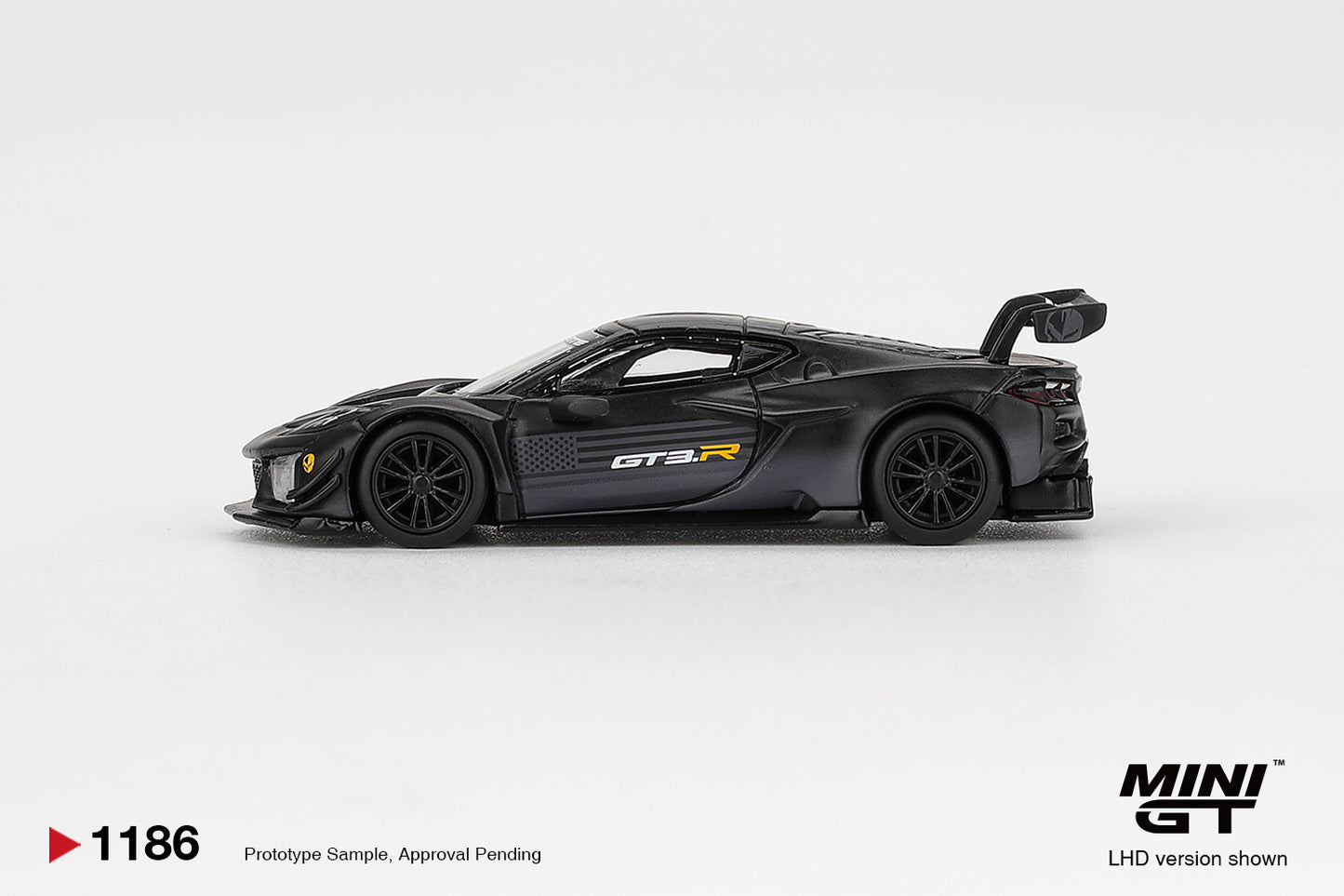 Chevrolet Corvette Z06 GT3.R Road America Test Car 1:64 Scale Model Car  (Product Code: MGT01186)