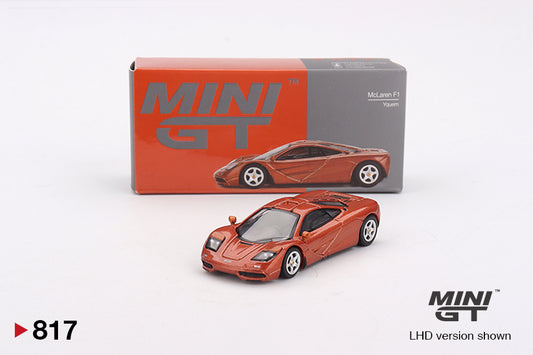 McLaren F1 Yquem 1:64 scale model car- Mini GT