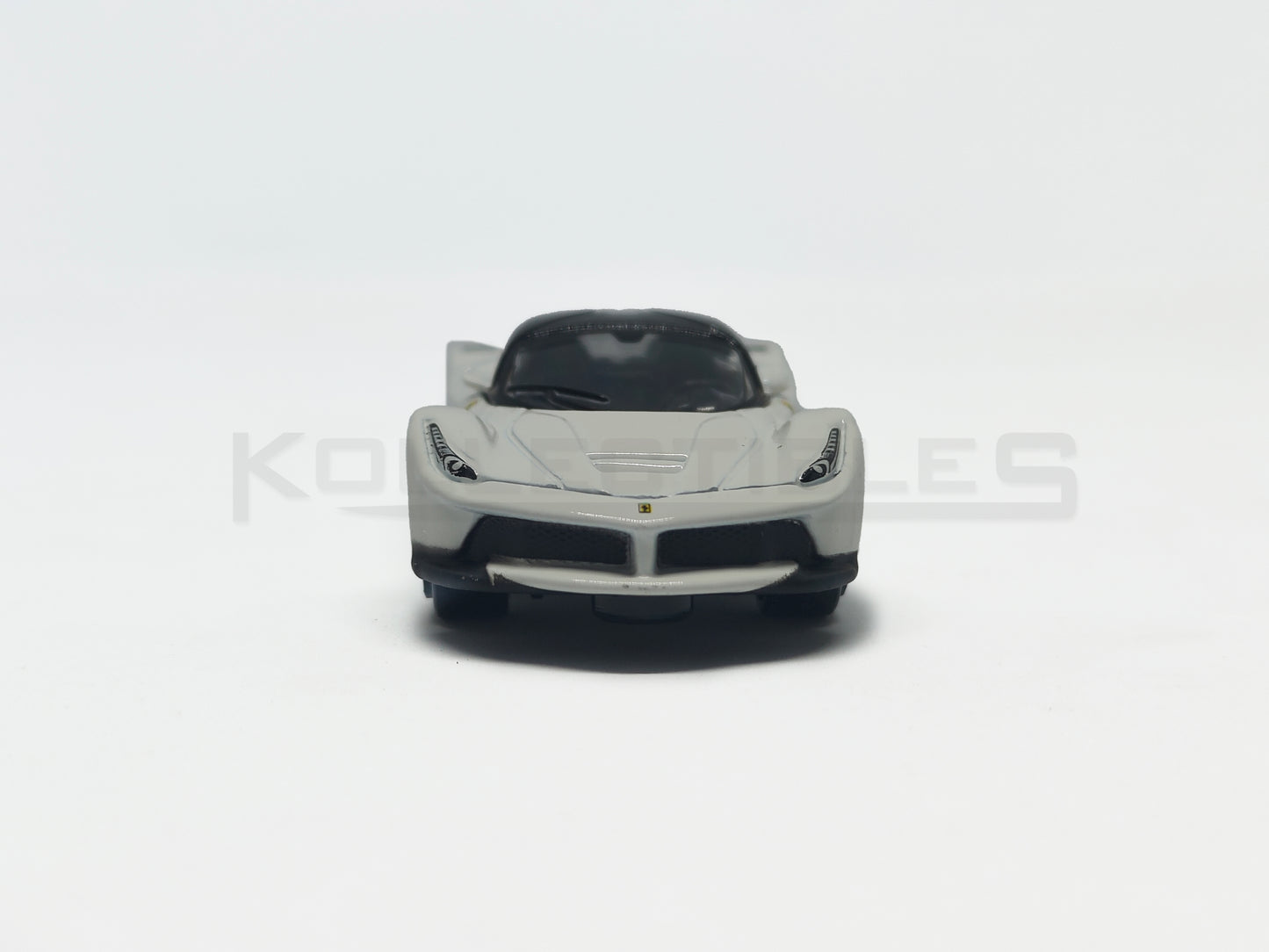 Ferrari Laferrai White 1:64 scale model car - Bburago