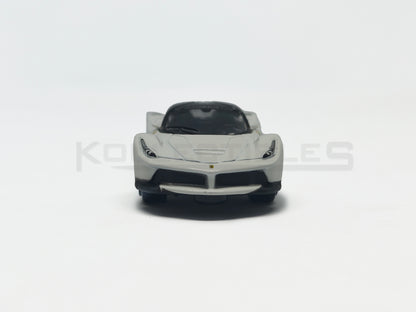 Ferrari Laferrai White 1:64 scale model car - Bburago