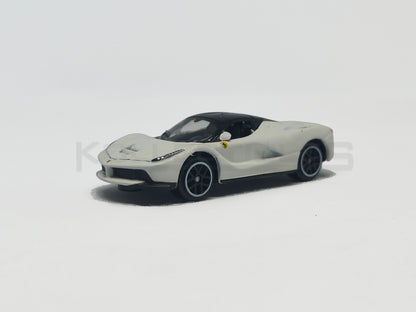 Ferrari Laferrai White 1:64 scale model car - Bburago