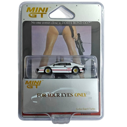 Lotus ESPRIT Tubro For your Eyes Only 1:64 scale model car - Mini GT