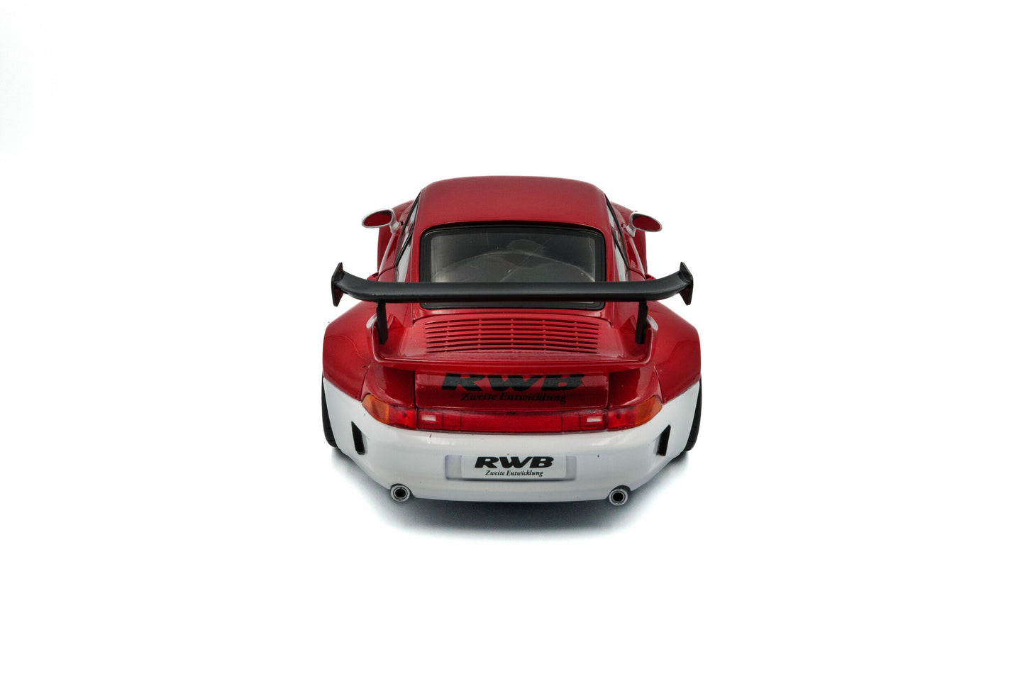 Porsche RWB Bodykit Porco Rosso Red 2020 1:18 scale model car - Solido