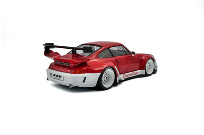 Porsche RWB Bodykit Porco Rosso Red 2020 1:18 scale model car - Solido