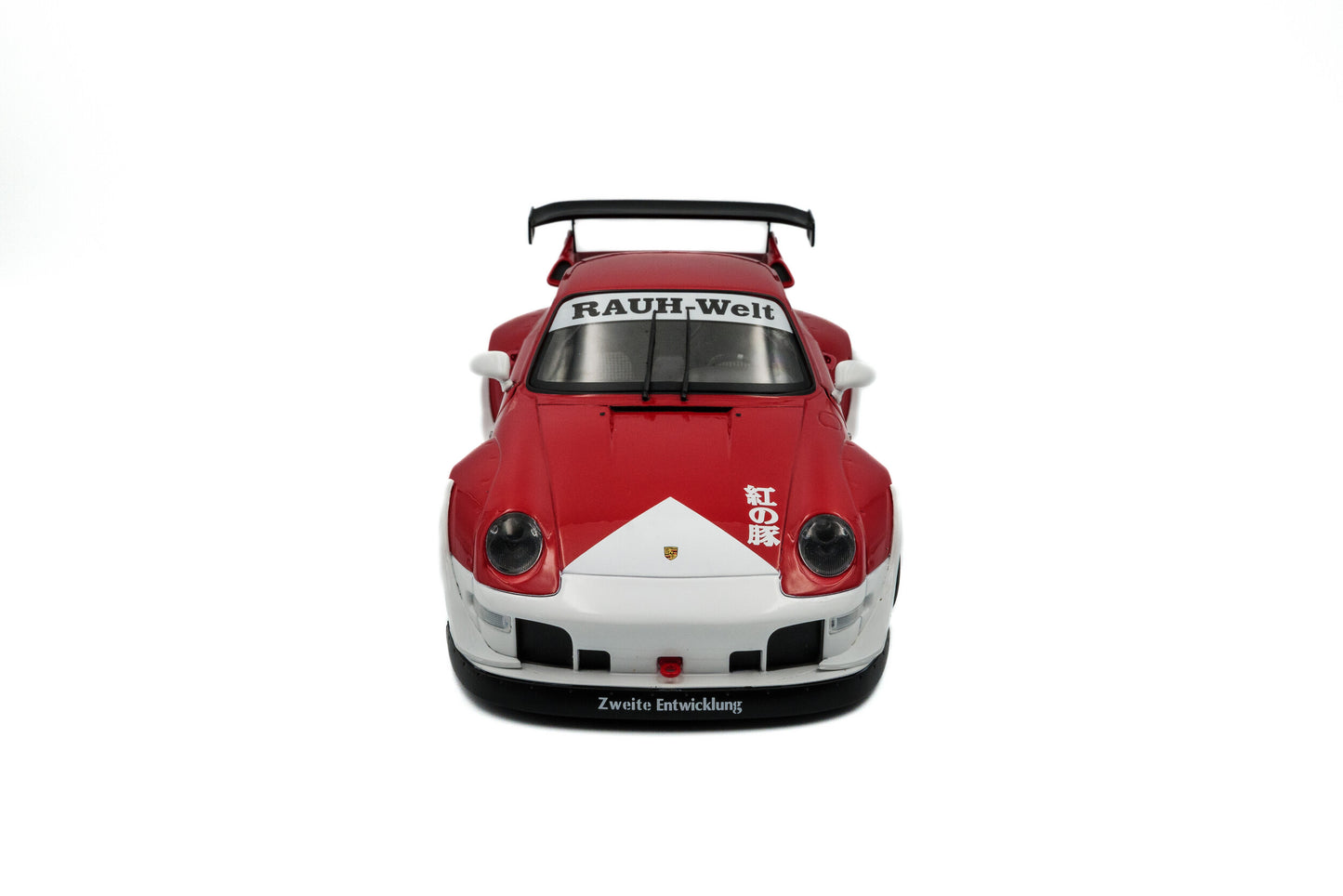 Porsche RWB Bodykit Porco Rosso Red 2020 1:18 scale model car - Solido