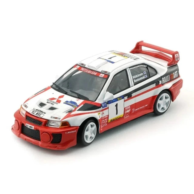 Mitsubishi Lancer EVO V Group A -1998 Catalunya Rally 1:64 scale model car - BM Creations
