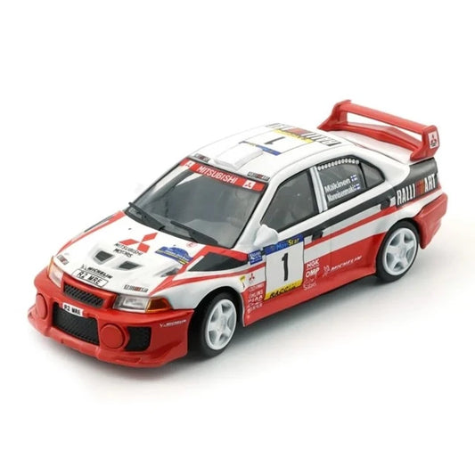 Mitsubishi Lancer EVO V Group A -1998 Catalunya Rally 1:64 scale model car - BM Creations