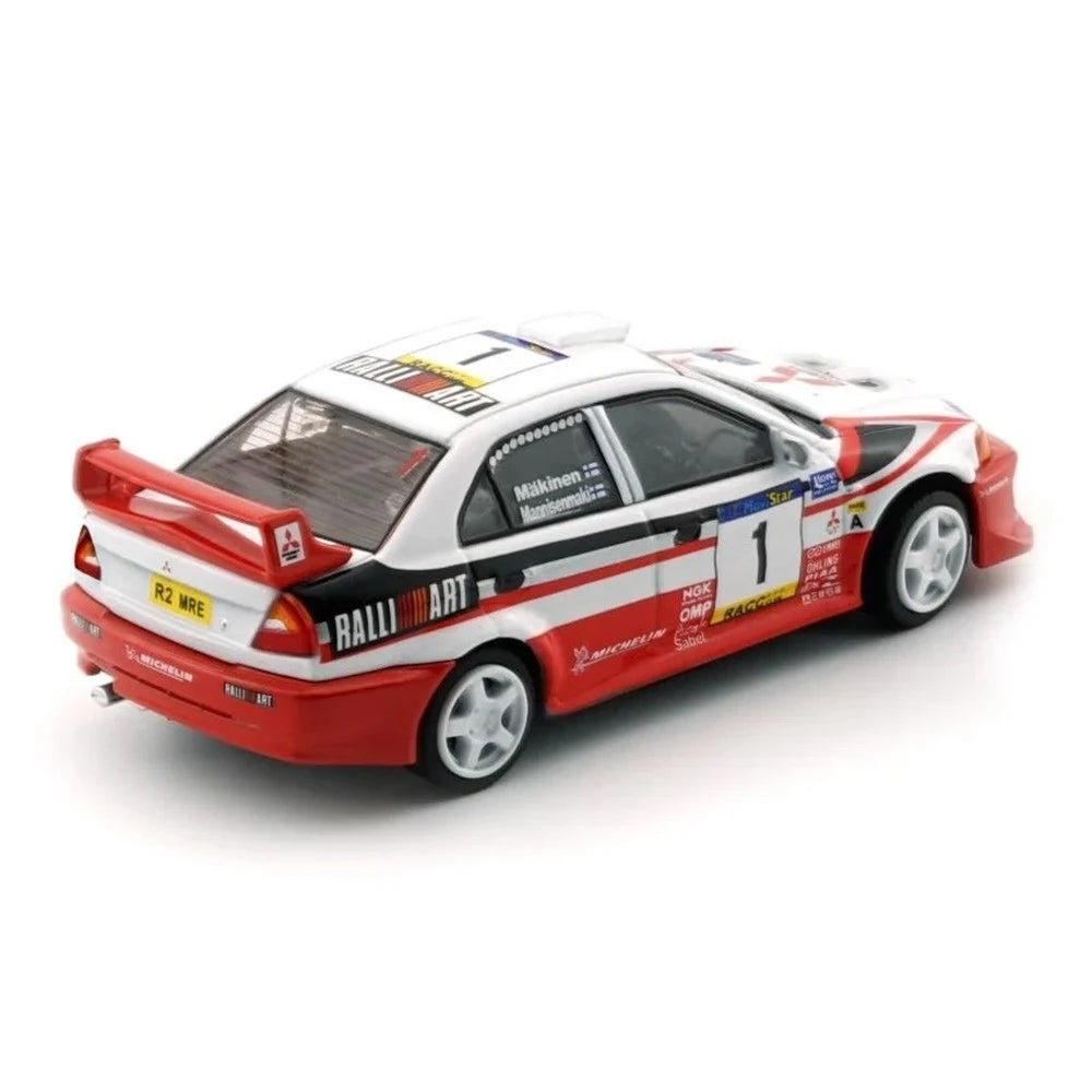 Mitsubishi Lancer EVO V Group A -1998 Catalunya Rally 1:64 scale model car - BM Creations