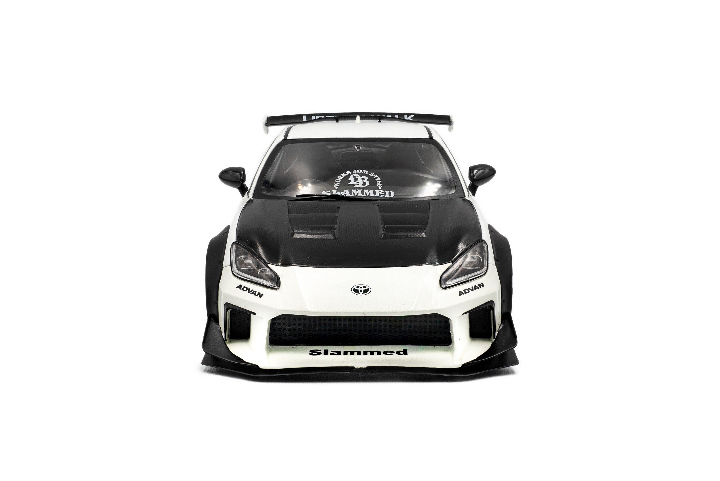 Buy Toyota GR86 Liberty walk Body Kit Pearl White 2024 1:18 scale