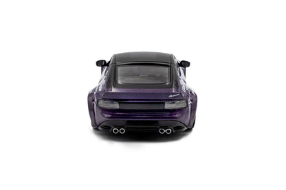 back view of Nissan GTR35 LBWK Silouette Green 2019 1:43 scale model car - Solido