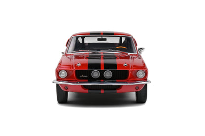 Shelby GT500 Red 1967 1:18 scale model car - Solido