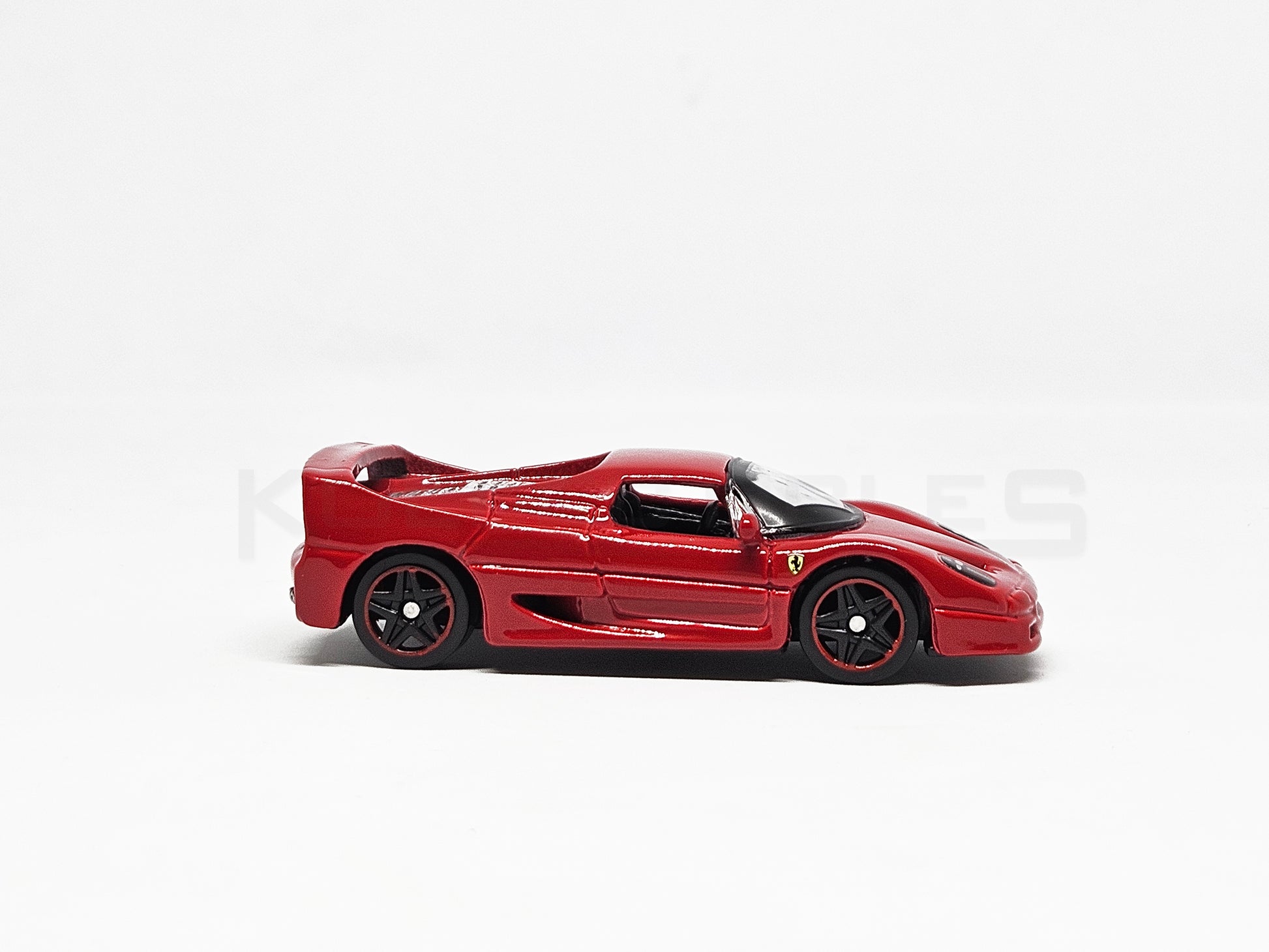 Side 1 Ferrari F50 Red 1:64 scale model car - Bburago
