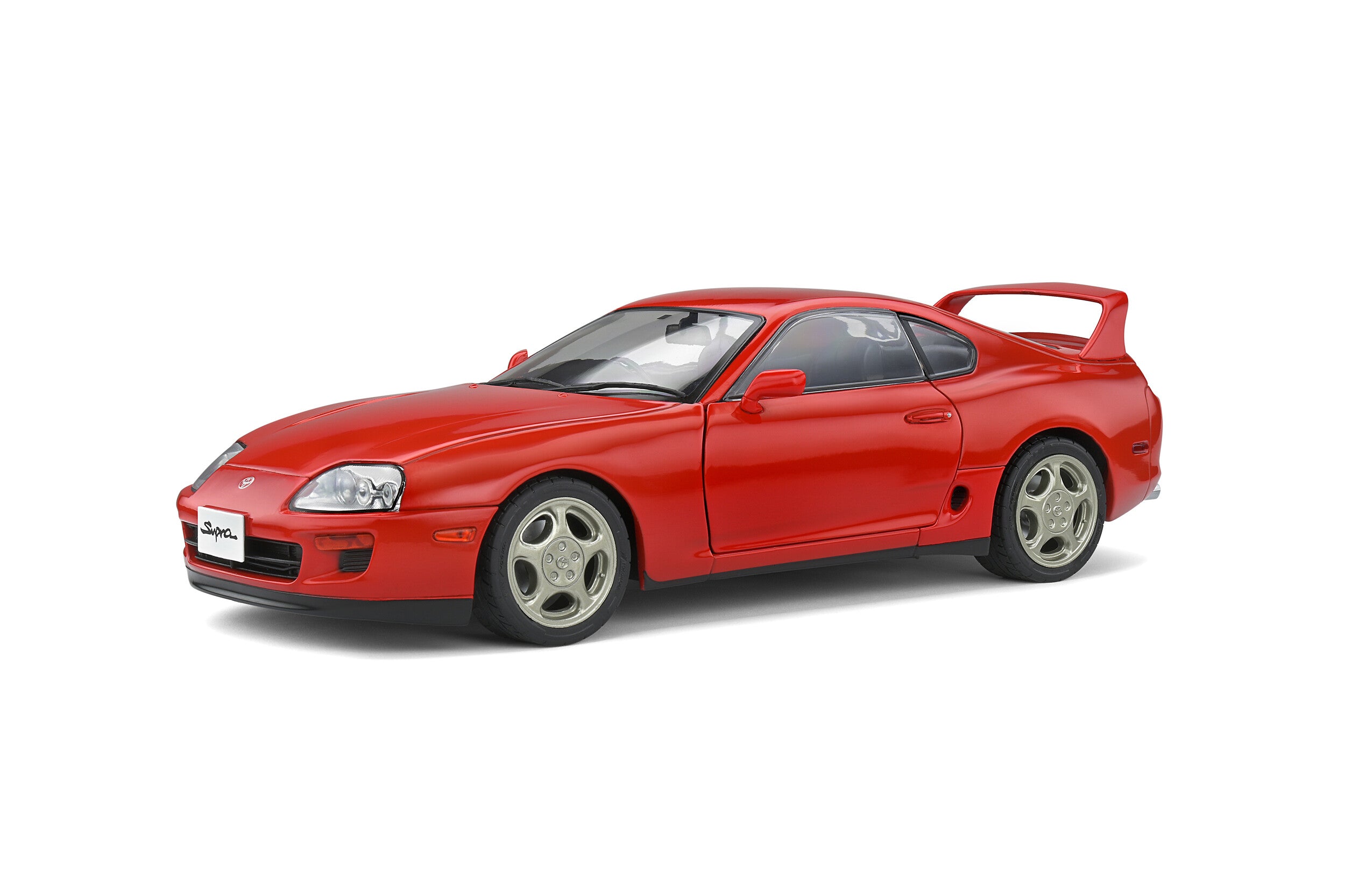 Toyota Supra Renaissance レッド Toyota Supra Mk.4 (A80) Renaissance Red 1993 1:18 scale model car